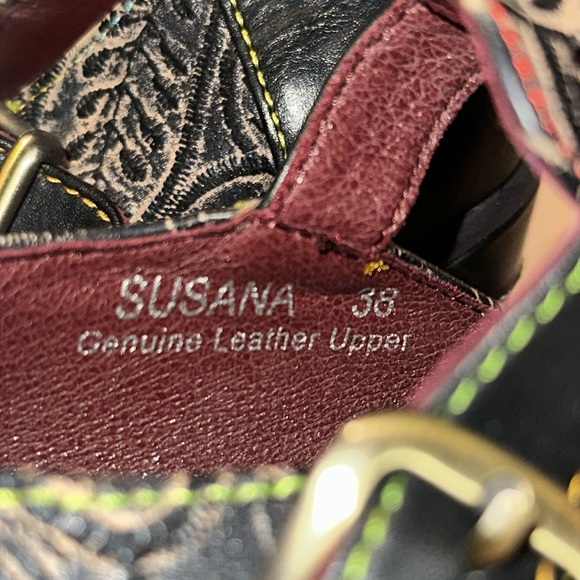 L'ARTISTE Susana T Strap Shoes Pristine Size 38 - Picture 12 of 16